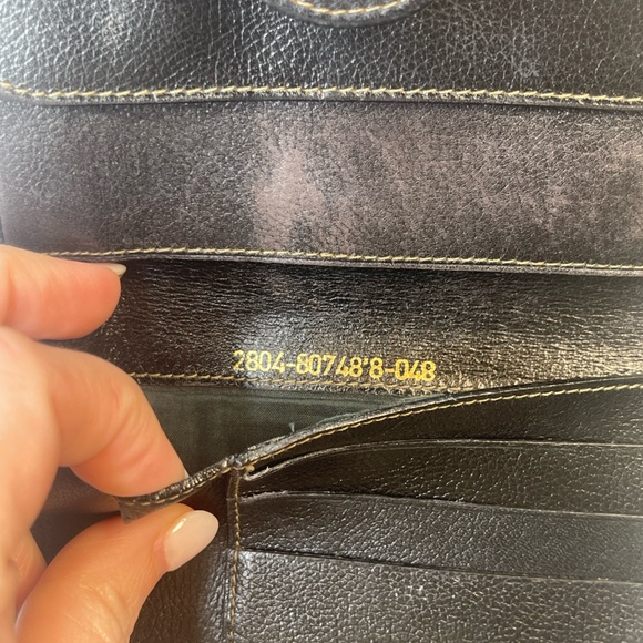 Fendi Black and Tan Wallet - Picture 3 of 9